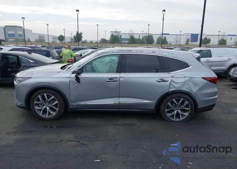 2022 Acura Mdx Technology Package z USA, uszkodzony, nr VIN 5J8YD9H42NL004318